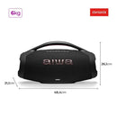 Caixa de Som Boombox Plus Bluetooth IP66 AWS-BBS-01B AIWA